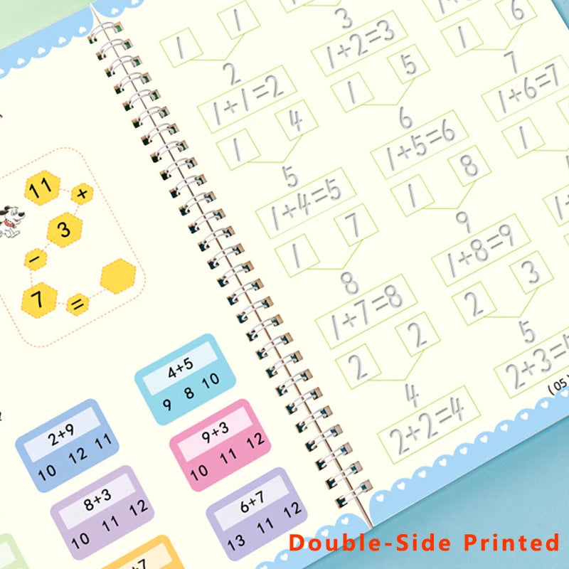 4pcs Children's Magic Copybooks